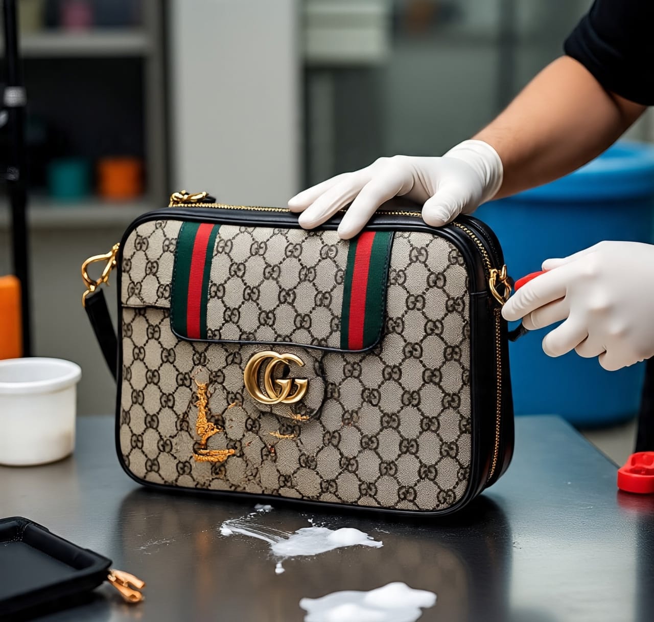 Handbag repair service